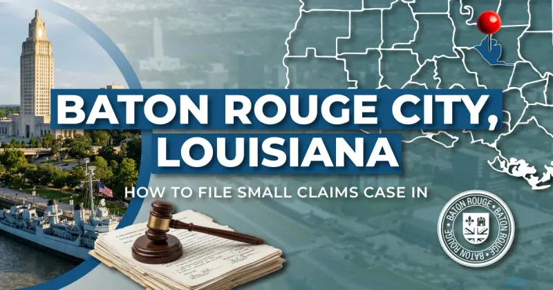 How to File a Small Claims Case in Baton Rouge, Louisiana: A Step-by-Step Guide